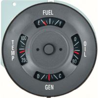 1968 FIREBIRD DASH 4 GAUGE CLUSTER