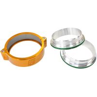 2.0" BILLET INTERCOOLER CLAMPSQUICK CONNECT GOLD CLAMP