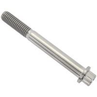 M8x1.25 TITANIUM BOLT 70mm UHL12 POINT SINGLE M8 x 1.25mm