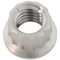 5/16" UNC TITANIUM NUT 12 POINT SINGLE 5/16-18"