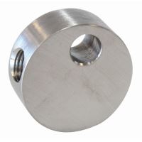 3/8"-24 CONVEX TEE WITH MOUNT TAB 3 X FEMALE 3/8"-24 CONVEX