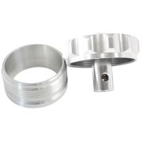 2" ALUM WELD BUNG AND CAP RAW WITH ROLL OVER VALVE