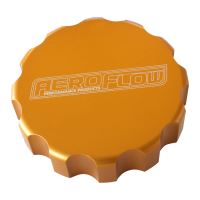 AEROFLOW RADIATOR CAP COVER LARGE STYLE CAP GOLD
