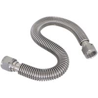 FLEXIBLE TURBO DRAIN HOSE S/S FEMALE 2 x -12AN 500MM LONG