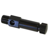ADJUSTABLE AIR BLEED INJ HAT  BLACK EASY TO ADJ AIR MIXTURE