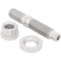 M8 TITANIUM STUD WASHER NUT KIT M8X1.25mm HEADER BOLT