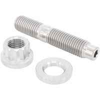 M10 TITANIUM STUD WASHER NUT KIT M10X1.25mm HEADER BOLT