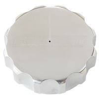 Replacement polished cap with breather for power steer tanks