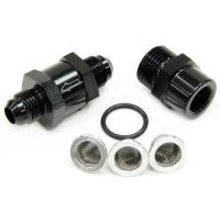 -3AN INLINE FUEL & OIL FILTER BLACK 3 X FILTER 30,80,150 MIC
