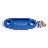 BILLET FUEL PUMP BLOCK OFF    BLUE SUIT 302 351C