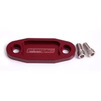 BILLET FUEL PUMP BLOCK OFF    RED SUIT 302 351C