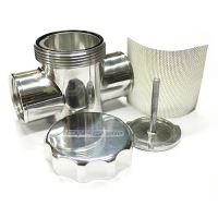 POLISHED RADIATOR FILTER      POLISHED FIT TO RADIATOR HOSE