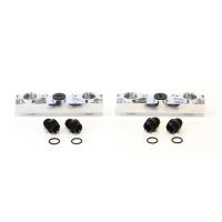 SUBARU EJ25 POLISHED Fuel RailKIT STI SIDE FEED