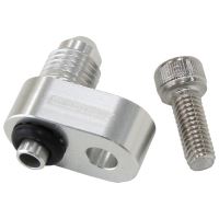 HOLDEN / CHEV LS WATER CROSS- OVER ADAPTER -4AN MALE NIPPLE