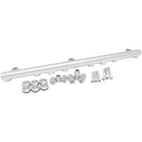 FUEL RAIL KIT NISSAN RB25 SILVER -8ORB NON-NEO TOP FEED
