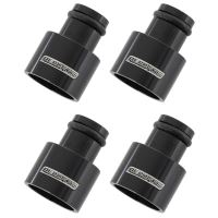 ID INJECTOR ADAPTER SHORT     SUIT 11MM FUEL RAIL BLACK 4pk