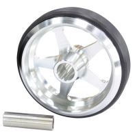 BILLET WHEELIE BAR WHEEL      10000ft/lbs load 3/8-1/2 SLEEV