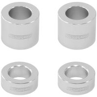 BILLET BOLT SPACERS M6 SILVER 1/4 PACK OF 4