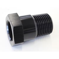 TEMPERATURE PROBE ADAPTER BLACK 3/8" MALE 5/8" FEMALE