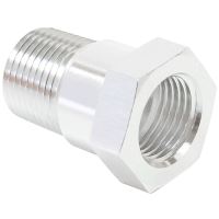 TEMPERATURE PROBE ADAPTER SILVER 3/8" MALE 5/8" FEMALE