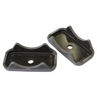 DIFF AXLE SPRING PERCH 3" TUBEDIAMETER ONLY, 2 PER PACK