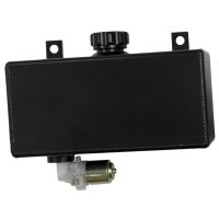 FABRICATED BLACK WASHER TANK  WITH MOTOR -L,W,H=80X210X100MM