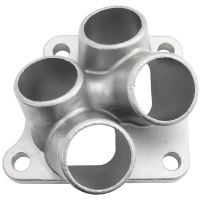4 INTO 1 TURBO MERGE COLLECTOR4G63 EVO FLANGE NO WASTEGATE