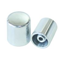 BILLET A/C CHARGE PORT COVER  SUITS LARGE #6 & #8 CHARGE POR