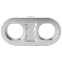 BILLET BULKHEAD 2 PORT UNIVERSAL, BUY AN SIZES SEPERATELY