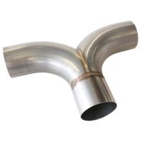 304 S/S Y - PIPE 3" RADIUS    FLOW BEND 3" O.D