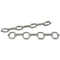 Ford 289-351W header flanges  1-3/4" rectangle port, brodix