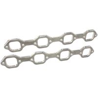 Ford 289-351W header flanges  1-3/4" square port, Victor jnr