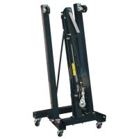 2 TONNE ENGINE HOIST CRANE    FOLDABLE BLACK HEAVY DUTY