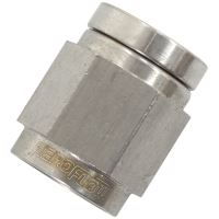 EGT S/STEEL WELD ON CAP ONLY MALE K TYPE 7/16-20 -4AN FLARE