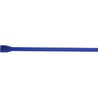 Cable Ties, Zip Ties, 8 in Long, Nylon, Black, Set of 100