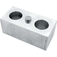 Leaf spring block
