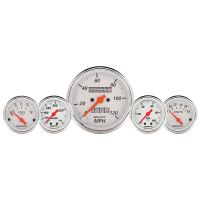 GAUGE KIT, 5 PC., 3 1/8" & 2 1/16", MECH. SPEEDO., WTMP & OI