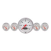 GAUGE KIT, 5 PC., 3 3/8" & 2 1/16", ELEC. SPEEDOMETER, ARCTI
