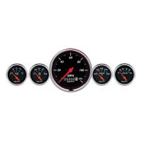 GAUGE KIT, 5 PC., 3 3/8" & 2 1/16", ELEC. SPEEDOMETER, DESIG
