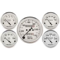 GAUGE KIT, 5 PC., 3 1/8" & 2 1/16", MECH. SPEEDOMETER, OLD T