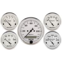 GAUGE KIT, 5 PC., 3 1/8" & 2 1/16", ELEC. SPEEDOMETER, OLD T