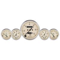 GAUGE KIT, 5 PC., 3 1/8" & 2 1/16", MECH. SPEEDO., WTMP & OI