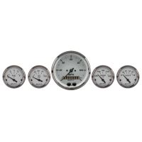 GAUGE KIT, 5 PC., 3 3/8" & 2 1/16", GPS SPEEDOMETER, AMERICA