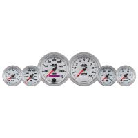 GAUGE KIT, 6 PC. KIT, 3 3/8" & 2 1/16", BAGGER, WHITE, PRO-C