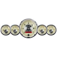 GAUGE KIT, 5 PC., 3 3/8" & 2 1/16", ELEC. SPEEDO W/LCD ODO,