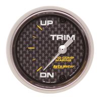 GAUGE, TRIM LEVEL, 2 1/16", 0ODOWN-90OUP, ELECTRIC, MARINE C