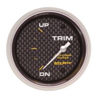 GAUGE, TRIM LEVEL, 2 5/8", 0ODOWN-90OUP, ELECTRIC, MARINE CA
