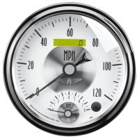 GAUGE, TACH/SPEEDO, 5", 120MPH & 8K RPM, ELEC. PROGRAM., PRE