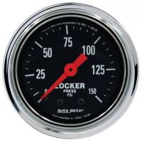 GAUGE, AIR LOCKER PRESS, 2 1/16", 150PSI, MECHANICAL, TRADIT