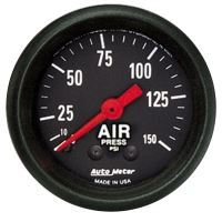 GAUGE, AIR PRESS, 2 1/16", 150PSI, MECHANICAL, Z-SERIES